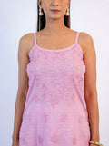 Dusty Pink Tonal Chikankari Cami